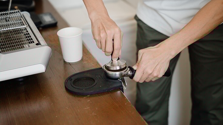 Coffee Tamping Technique