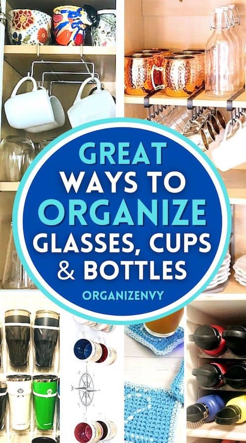 How To Organize Cups And Glasses